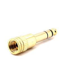 3.5mm Stereo Female to 6.35mm Stereo Male Adaptor (Screw ontype)