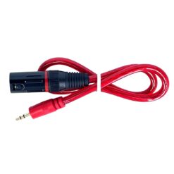 3,5mm Stereo Male to XLR (Cannon) Male Cable (50cm)