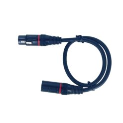 XLR (Cannon) Male to XLR (Cannon) Female Cable (20AWG)(50cm)