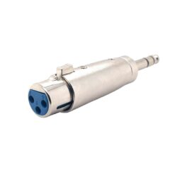 XLR (Cannon) Female to 6.35mm Stereo Male Adaptor
