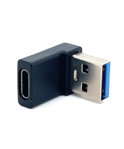 USB Type C Female to USB 3.0 Male Angled Adapter (OTG C)