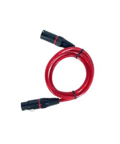 XLR (Cannon) Male to XLR (Cannon) Female Cable (20AWG) (1m)