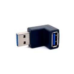USB A Male to USB A Female Angle Adaptor