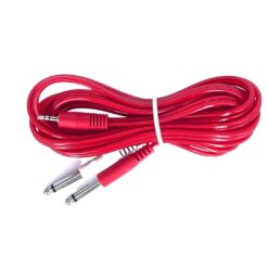 3.5mm Stereo Male to 2 x 6.35mm Mono Male Cable (3m)