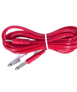 3.5mm Stereo Male to 2 x 6.35mm Mono Male Cable (3m)