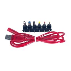 USB A Male to Multi DC 2-pin Female Cable (1m)