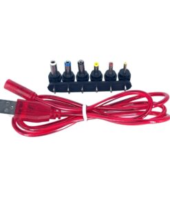 USB A Male to Multi DC 2-pin Female Cable (1m)