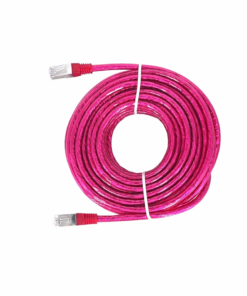 Cat. 6e FTP Strand Cable [Transparent Red] (10m)