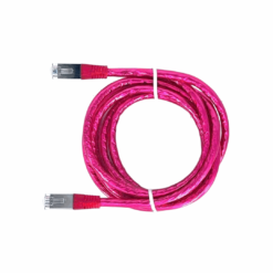 Cat. 6e FTP Strand Cable [Transparent Red] (2m)