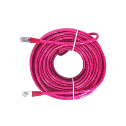 Cat. 6e FTP Strand Cable [Transparent Red] (20m)