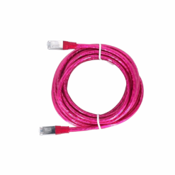 Cat. 6e FTP Strand Cable [Transparent Red] (5m)