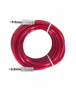6.35mm Stereo Male to 6.35mm Stereo Male Cable (Instrument Cable) (6m)