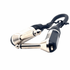 6.35mm Mono Male to 6.35mm Mono Male Cable (Instrument Cable) (20cm)