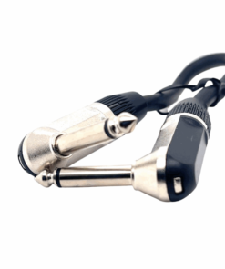 6.35mm Mono Male to 6.35mm Mono Male Cable (Instrument Cable) (20cm)