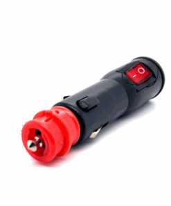 Cigarette Lighter Plug + Power Switch (12/24V)