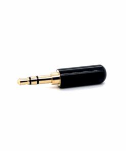 3.5mm Stereo Male Connector (Gold) (HQ Slim Type)