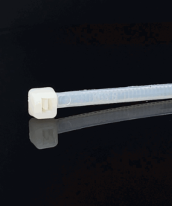 Cable Ties (Medium / 3.6mm x 250mm) (White) (100 piece pack)