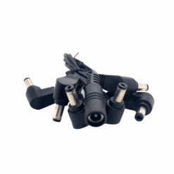 2.1mm DC Female to Daisy Chain 6 x 2.1mm DC Male Angle Connector (25cm/loop)