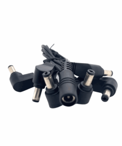 2.1mm DC Female to Daisy Chain 6 x 2.1mm DC Male Angle Connector (25cm/loop)