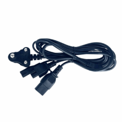 AC Power Cable (SA 3 Pin) to Figure 8 + Clover + IEC Female (1.8m) (2.5A) (250V AC)
