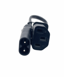 Figure 8 Male to IEC Female Connector Cable (20cm) (2.5A) (250V AC)