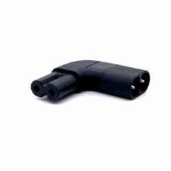 Figure 8 Male (C8) to Figure 8 Female (C7) Right Angle Horizontal Adaptor (2.5A) (250V AC)