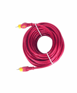 1RCA Male to 1RCA Male Co-Axial OFC Gold (10m)