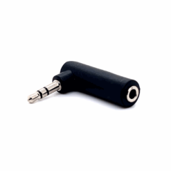 3.5mm Stereo Male to 3.5mm Stereo Female Angle Adaptor