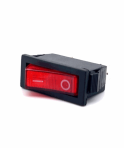 Rocker Switch (Illuminated) (250V / 15A) (Rectangular)