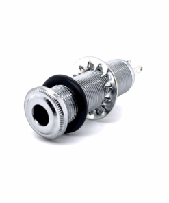 Guitar End Pin Output 6.35mm Stereo Female Connector (Flush Mount)