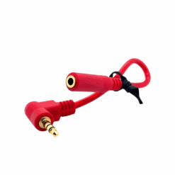 3.5mm TRRS Angle Male to 3.5mm TRS Female Cable (15cm) (Headphone use only)