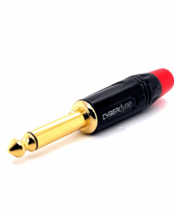 6.35mm Mono Male Connector (Silent Switch Type)