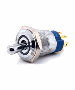 RGB Waterproof Toggle Switch + LED + Wiring Harness (12/24V) (20A)
