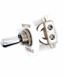 Guitar Toggle Switch 3-Way Pickup Selector + Plate + Tip (Gibson)