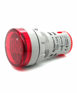 Voltmeter Panel Mount (22mm) (AC 50V - 500V) (Red)