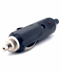Cigarette Lighter Plug + LED (12-24V DC)