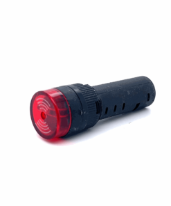 Indicator Light + Buzzer (16mm) (220V) (Red)