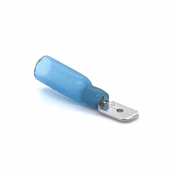 Heat Shrinkable Quick Crimp Male Terminal (MDD2-250) (Blue) (OD 1.5-2.5mm2) (10-Pack)