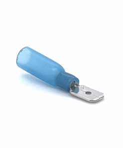 Heat Shrinkable Quick Crimp Male Terminal (MDD2-250) (Blue) (OD 1.5-2.5mm2) (10-Pack)