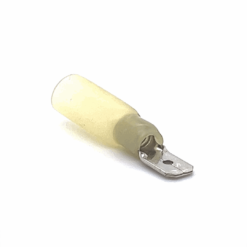 Heat Shrinkable Quick Crimp Male Terminal (MDD5-250) (Yellow) (OD 4.0-6.0mm2) (10-Pack)