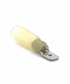 Heat Shrinkable Quick Crimp Male Terminal (MDD5-250) (Yellow) (OD 4.0-6.0mm2) (10-Pack)