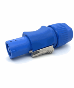 Powercon (3P) Male Connector (20A) (Type A) (Blue)