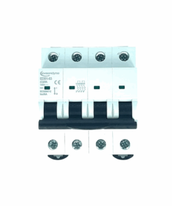 DC No-Polarity Miniature Circuit Breaker (1000V DC / 20A / C Curve) (4-Pole) (Solar PV)