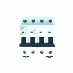 DC No-Polarity Miniature Circuit Breaker (1000V DC / 63A / C Curve) (4-Pole) (Solar PV)