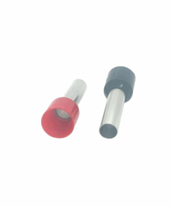 Insulated Cord End Terminals (Red / Black) (Copper + Nylon) (6-10mm2 / 10-8AWG Wire Range) (Price / Unit)