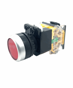 Round Power Button Emergency Stop Push Switch (22mm) (400V AC / 10A)