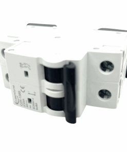 DC No-Polarity Miniature Circuit Breaker (500V DC / 20A / C Curve) (2-Pole) (Solar PV)