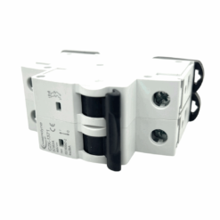 DC No-Polarity Miniature Circuit Breaker (500V DC / 63A / C Curve) (2-Pole) (Solar PV)