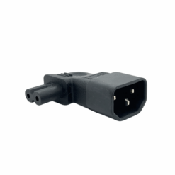 Figure 8 Female (C7) to IEC Male (C14) Right Angle Adaptor (2.5A) (250V AC)