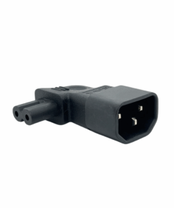 Figure 8 Female (C7) to IEC Male (C14) Right Angle Adaptor (2.5A) (250V AC)